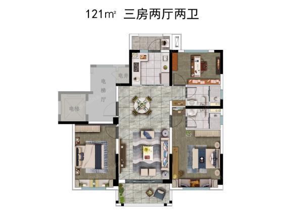 碧桂园阅江府户型图