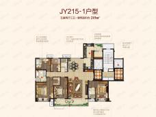 碧桂园凤凰琉璃海JY215-1户型户型图
