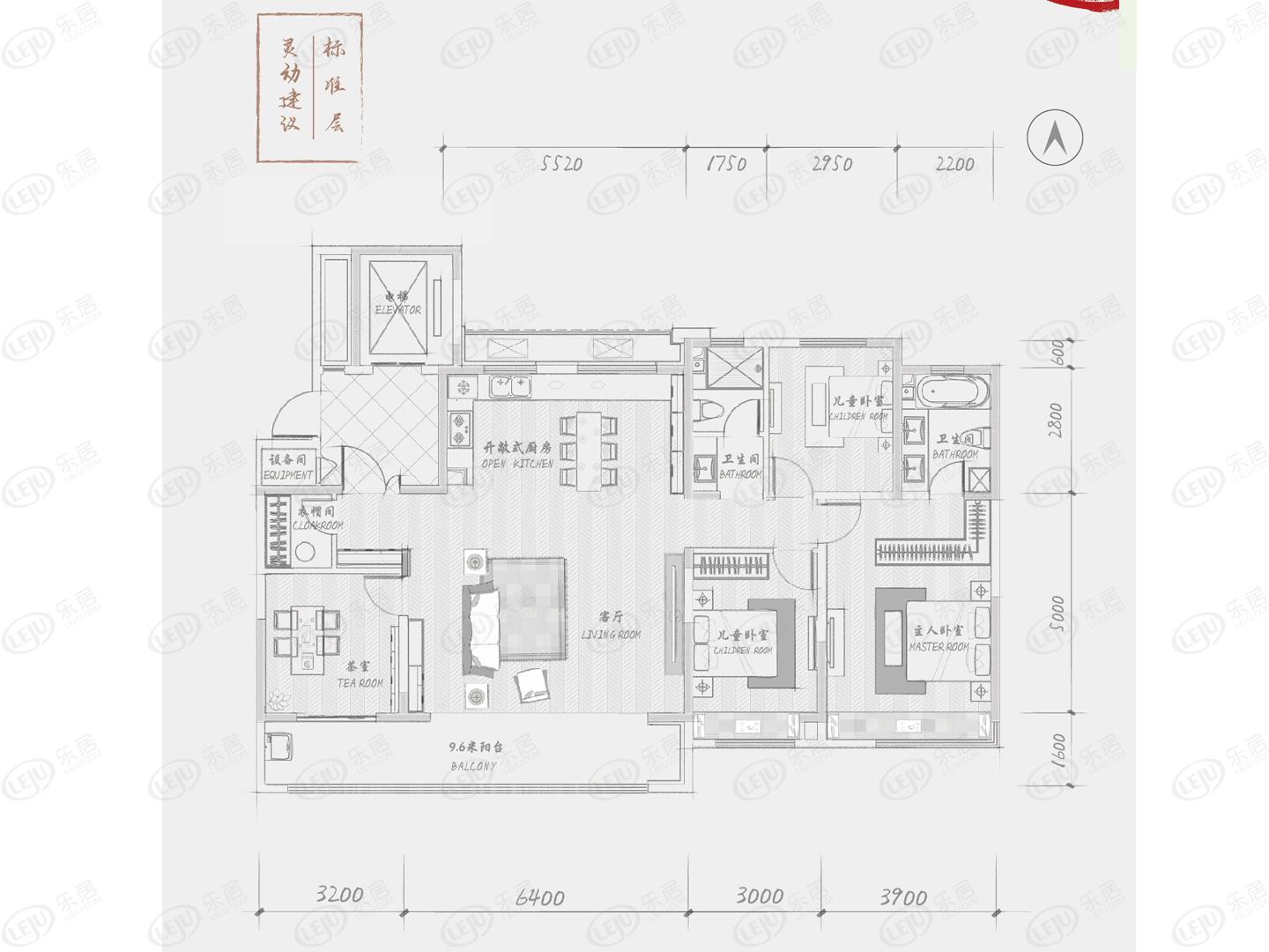济南金地·华著华·玺户型图