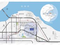 蓝城·慈溪慈月园位置交通图