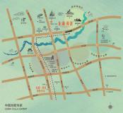 龙湖·九里晴川位置交通图