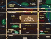 恒大中央广场二期雲門位置交通图