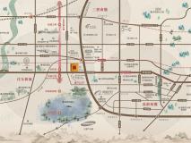 碧桂园国湖位置交通图