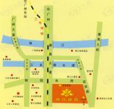 滨江绿园位置交通图
