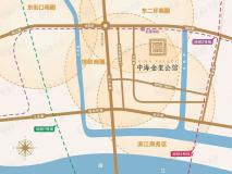中海金玺公馆位置交通图