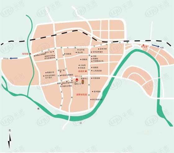 波斯顿花园位置交通图