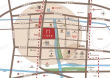 上城印象位置交通图