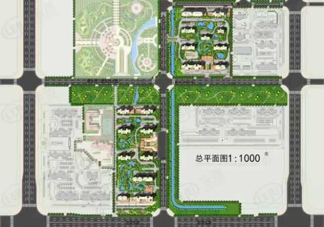 荣盛·公园印象位置交通图