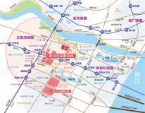 纽宾凯汉City都会中心汀澜公馆位置交通图