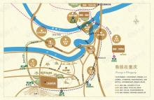 鲁能南渝星城位置交通图