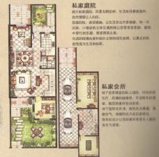 香江花园G户型地下建筑面积105平方米户型图