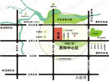 鸿江尚城世家位置交通图