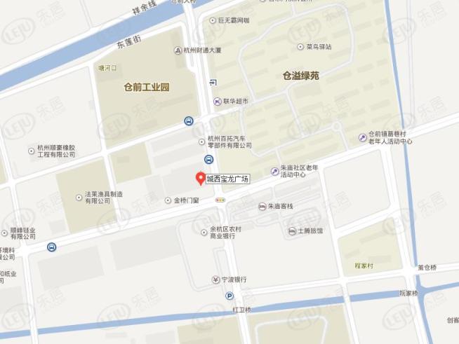 城西宝龙广场位置交通图