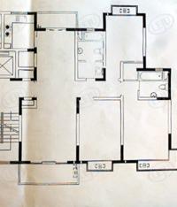 新月锦绣园房型: 三房;  面积段: 137.3 －137.31 平方米;户型图