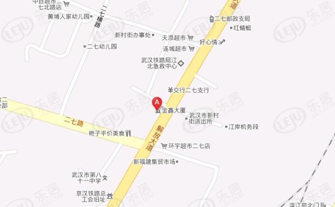 金鑫大厦位置交通图