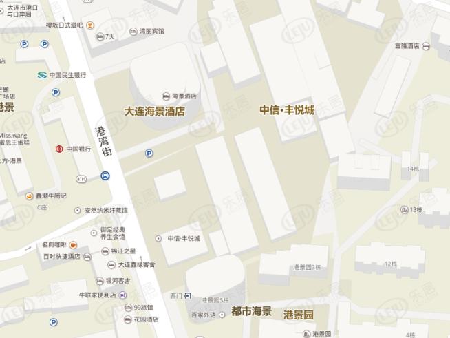 中信丰悦城位置交通图