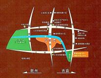 香桂园位置交通图