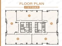 广州富力环贸中心楼层平面图