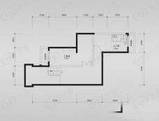 泰达天海国际独立别墅 V3 负一层平面图 6室2厅4卫户型图