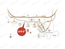 北京城建海云府位置交通图