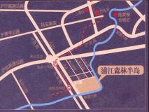 紫竹半岛位置交通图