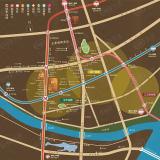 葛洲坝城市花园位置交通图
