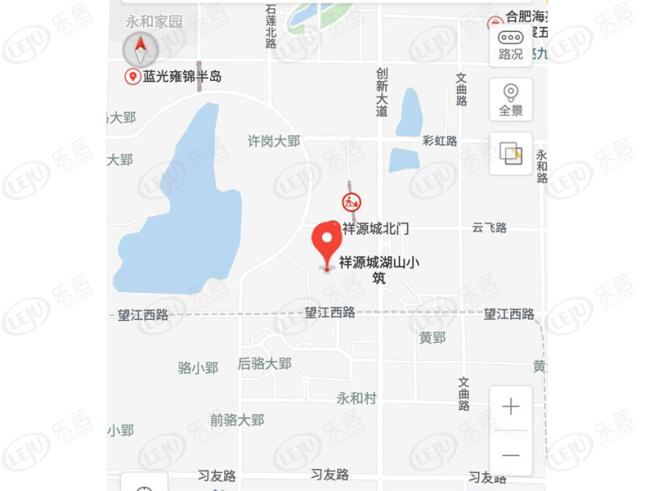 祥源城湖山小筑位置交通图